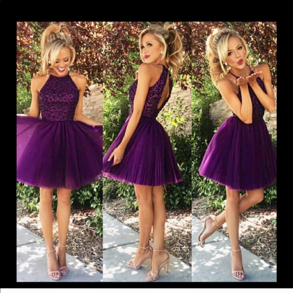 Purple Prom / Cocktail Dress